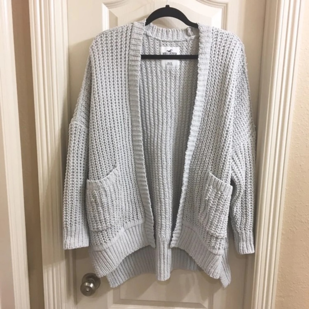 NWT Hollister Gray Comfy Cardigan